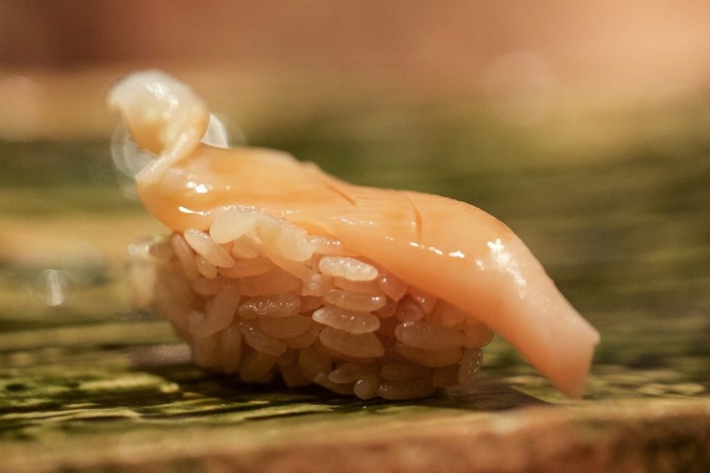 Aoyagi sushi - Surf Clam sushi