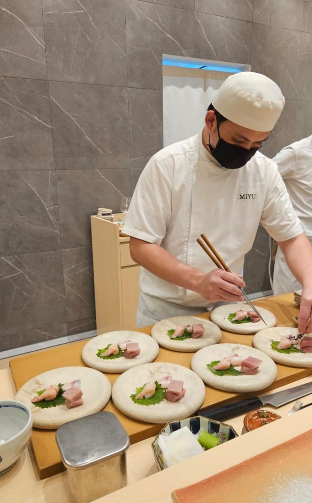 Cheng Wee Jian, Sous Chef at MIYU Singapore Omakase Restaurant