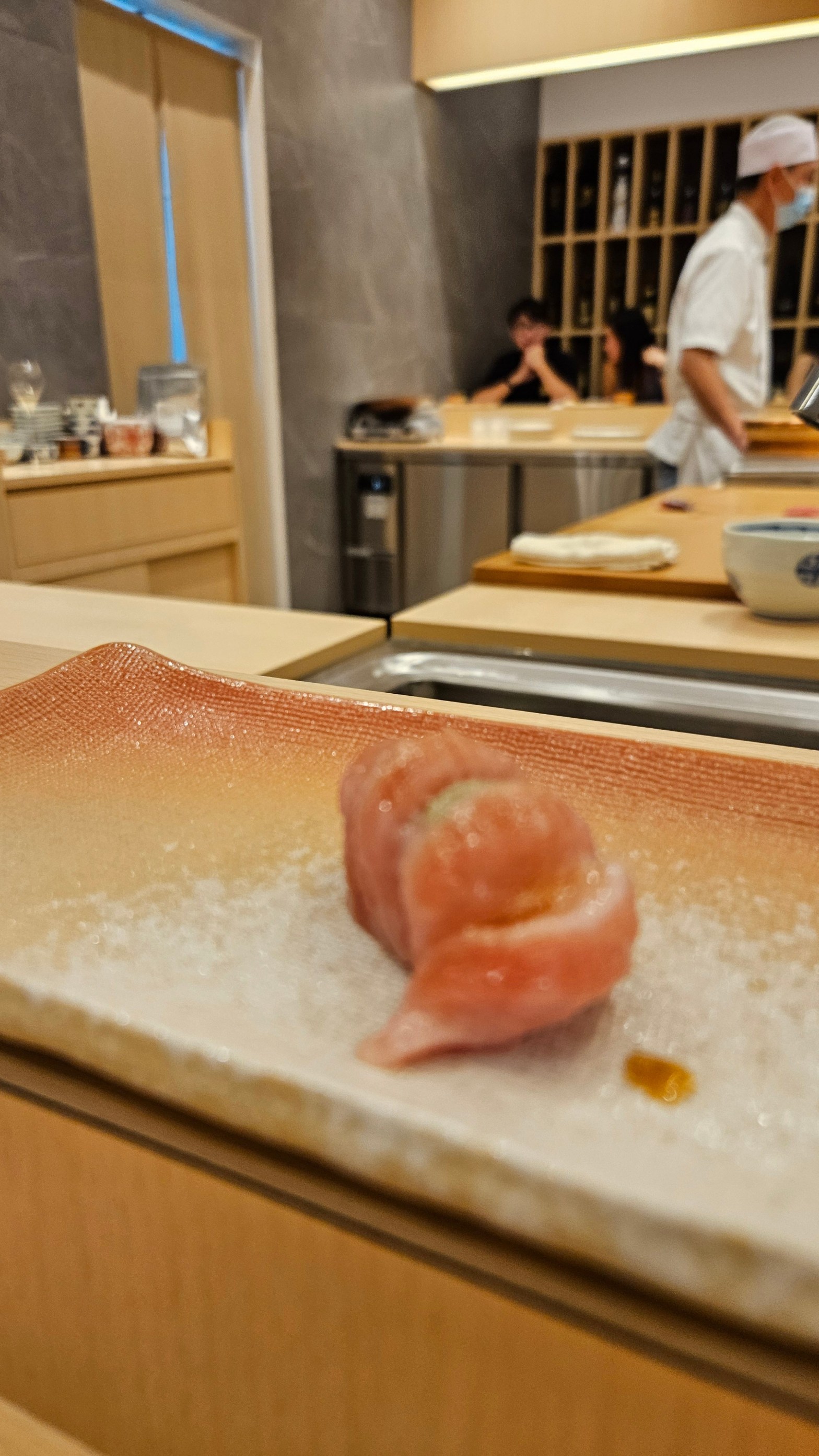 Japanese omakase dinner course at MIYU restaurant Dempsey Hill Singapore