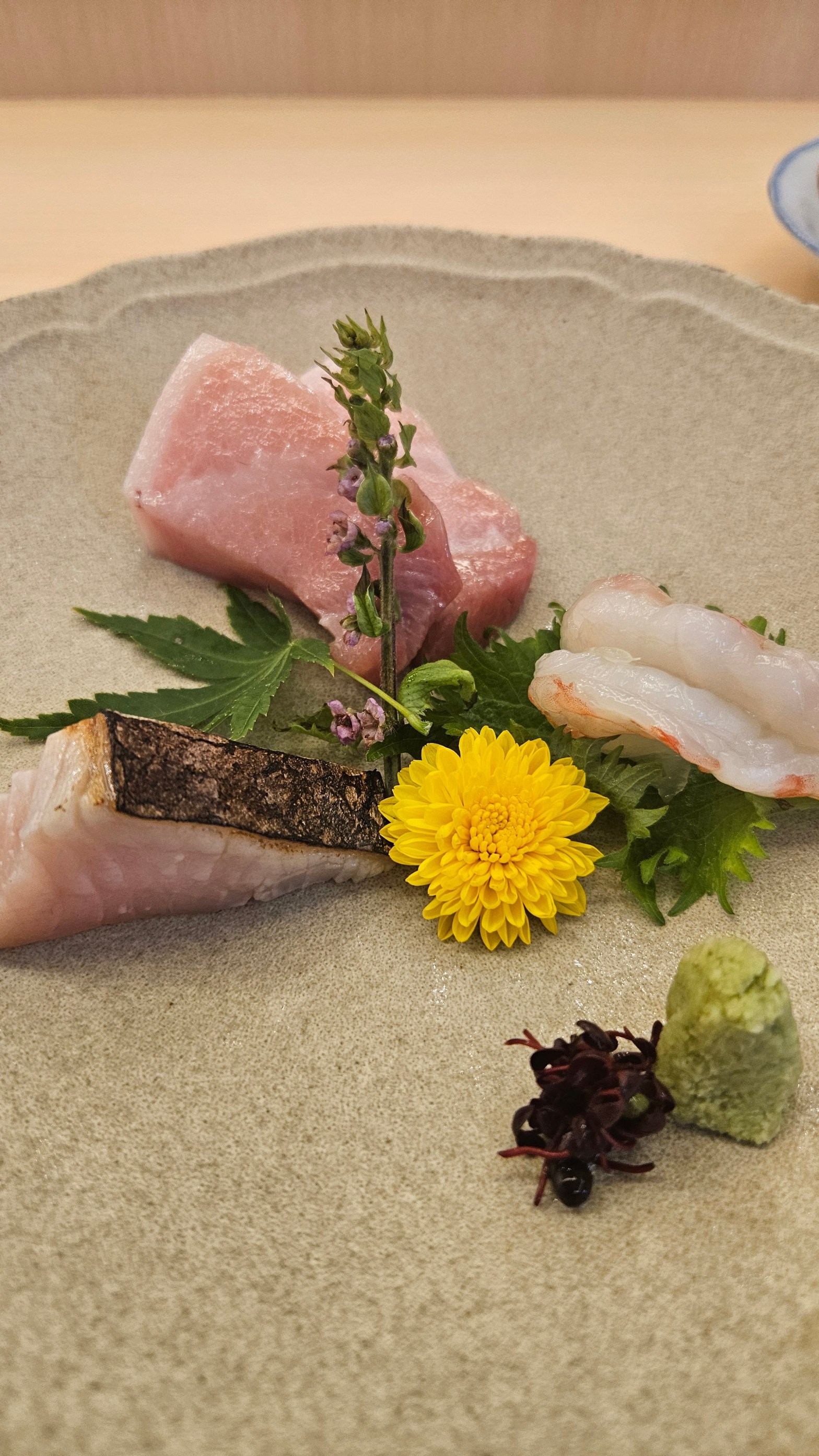 Japanese omakase lunch course at MIYU restaurant Dempsey Hill Singapore